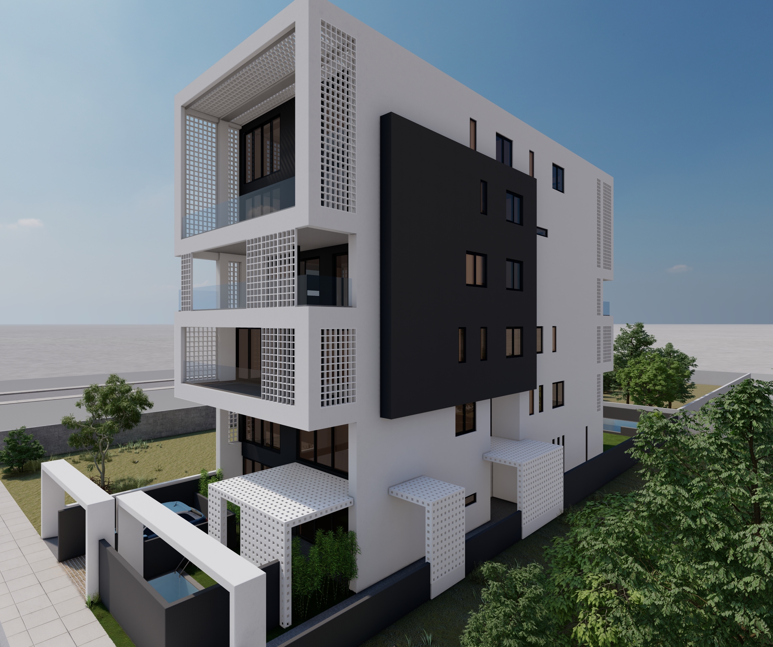 Eight Apartments, Glyfada